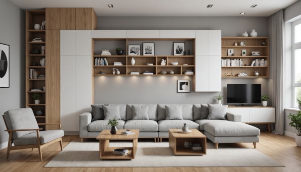 Mobilier modulable gain de place