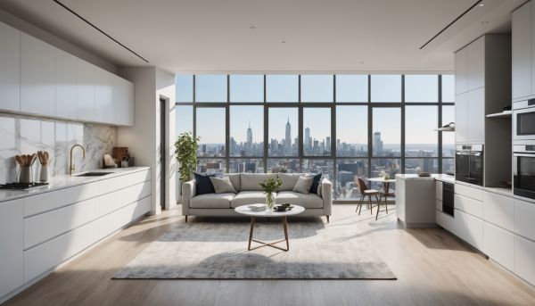 Visite appartement neuf