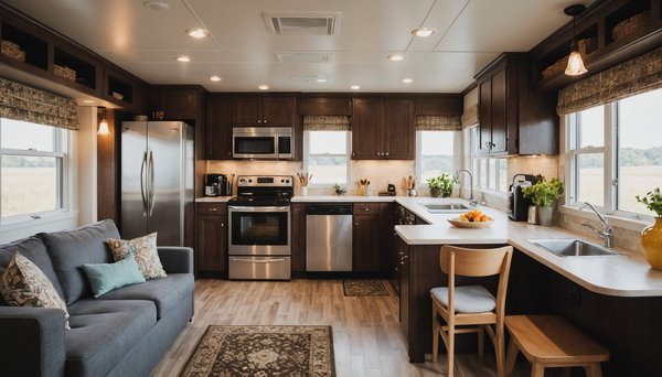 conseils pour un aménagement intérieur confortable et esthétique dans votre mobile home