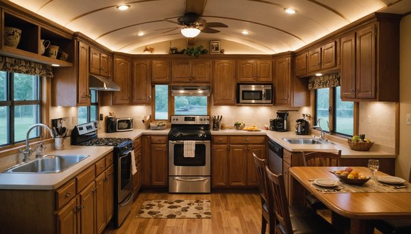idées pratiques pour décorer l'intérieur de votre mobil home sans dépasser le budget